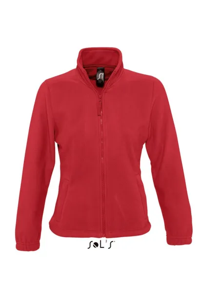 SOL'S NORTH  WOMEN - ZIPPED FLEECE JACKET - SOL'S Red