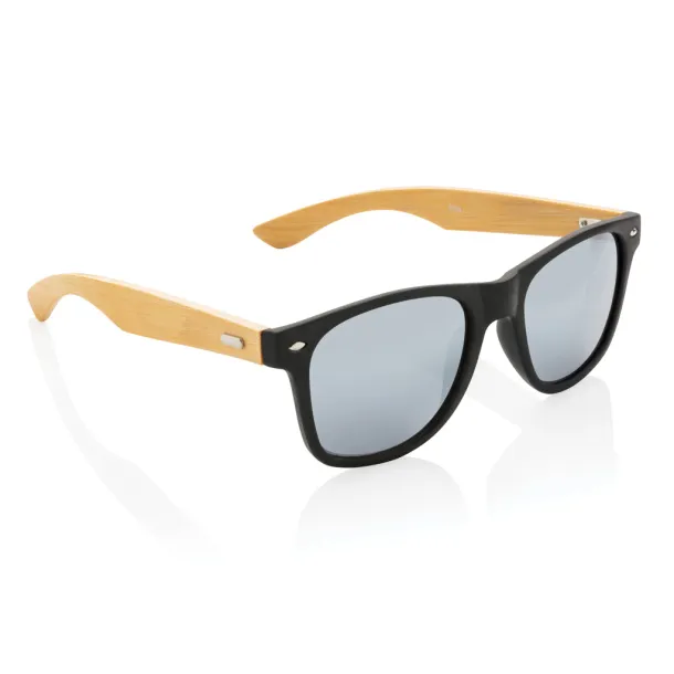  FSC® Bamboo and RCS recycled plastic sunglasses - XD Collection Black 