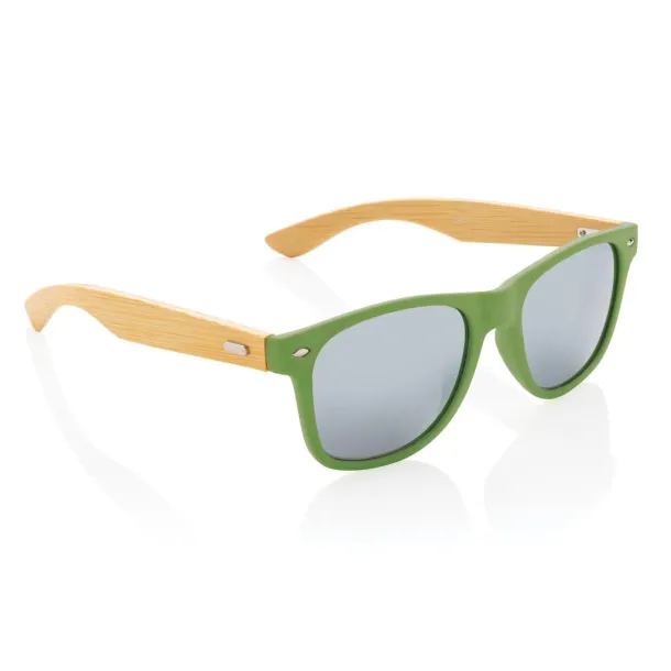  FSC® Bamboo and RCS recycled plastic sunglasses - XD Collection Green 