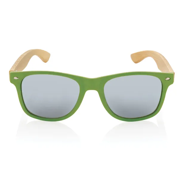  FSC® Bamboo and RCS recycled plastic sunglasses - XD Collection Green 