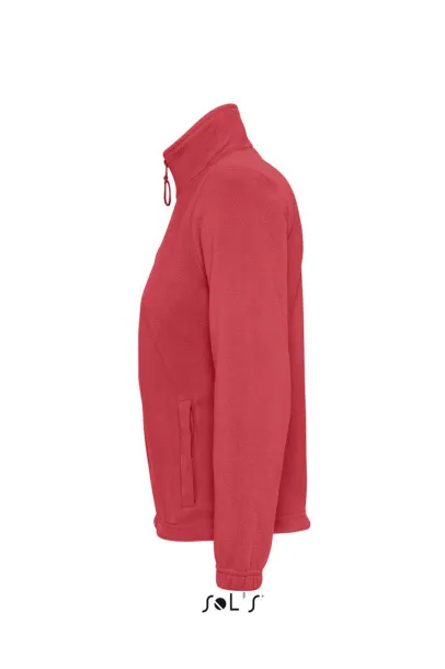 SOL'S NORTH  WOMEN - ZIPPED FLEECE JACKET - SOL'S Red