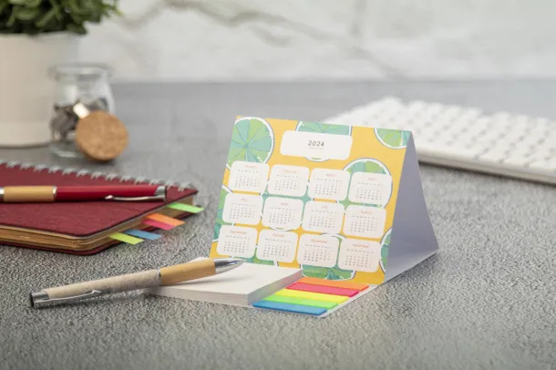 CreaStick Combo Date personalizirani kalendar s ljepljivim bilješkama Bijela