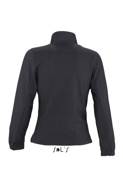 SOL'S NORTH  WOMEN - ZIPPED FLEECE JACKET - SOL'S Charcoal Grey