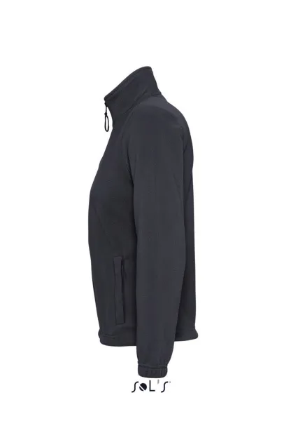 SOL'S NORTH  WOMEN - ZIPPED FLEECE JACKET - SOL'S Charcoal Grey