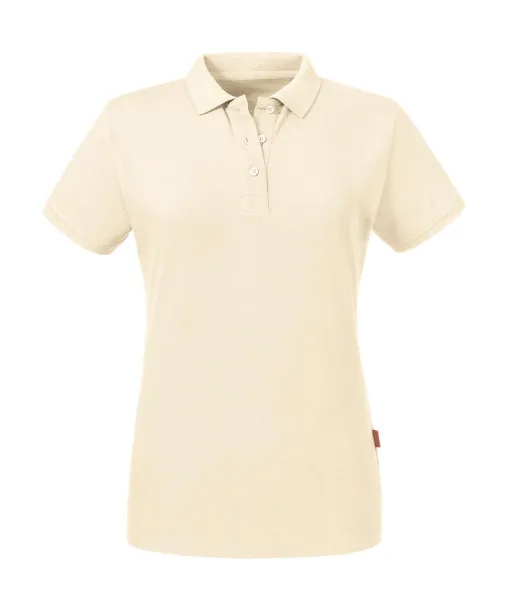  Ženska polo majica od organskog pamuka, 215 g/m² - Russell Pure Organic Prirodna