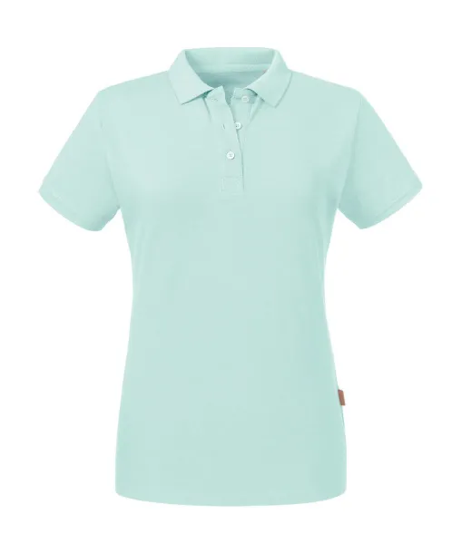  Ženska polo majica od organskog pamuka, 215 g/m² - Russell Pure Organic Aqua