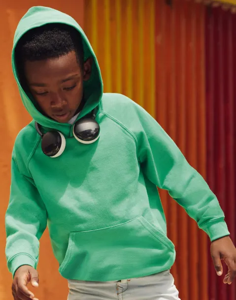  Kids Lightweight Hooded Sweat - Fruit of the Loom