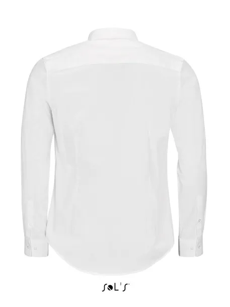  SOL'S BLAKE MEN - LONG SLEEVE STRETCH SHIRT - SOL'S White