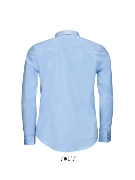  SOL'S BLAKE MEN - LONG SLEEVE STRETCH SHIRT - SOL'S Light Blue