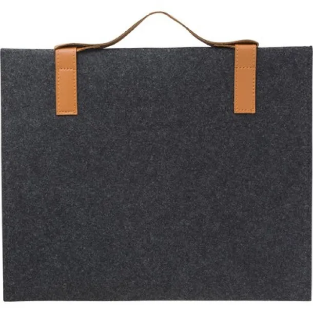  Felt RPET laptop bag 14" graphite