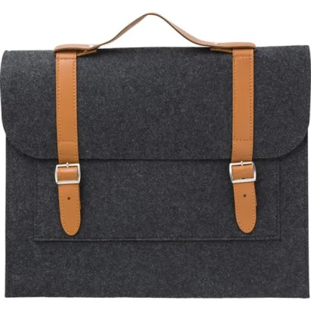  Felt RPET laptop bag 14" graphite