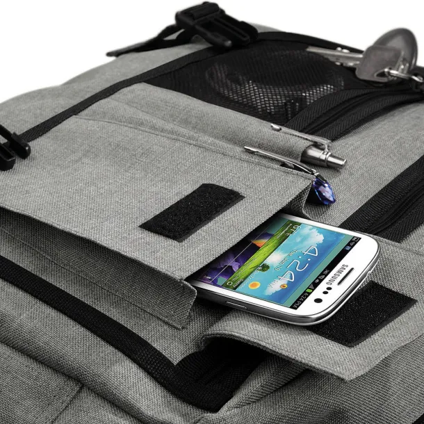  Dvobojna laptop torba za rame, 15.6" - Bagbase