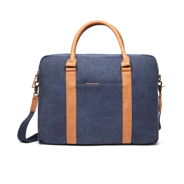  VINGA Bosler platnena torba za laptop, 16" - Vinga navy