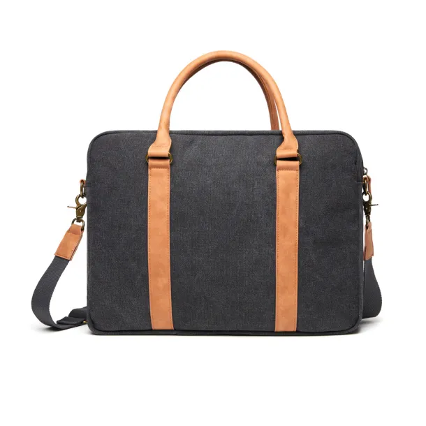 VINGA Bosler platnena torba za laptop, 16" - Vinga Crna