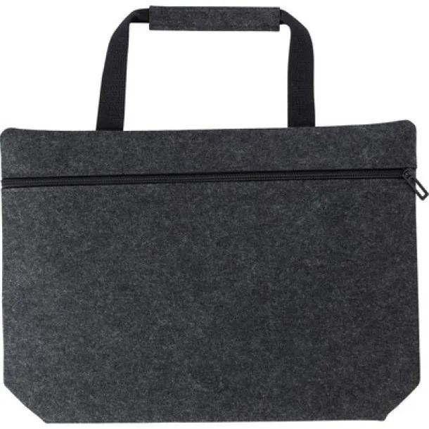  Felt RPET laptop bag 15" graphite