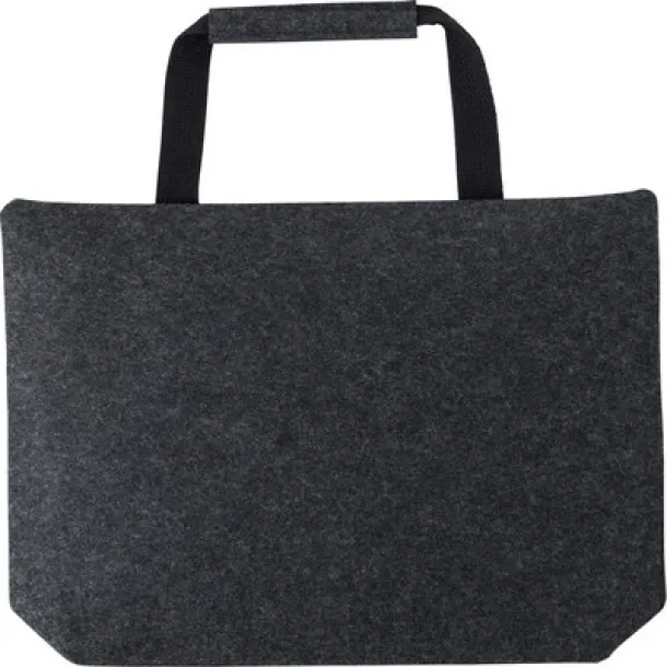  Felt RPET laptop bag 15" graphite