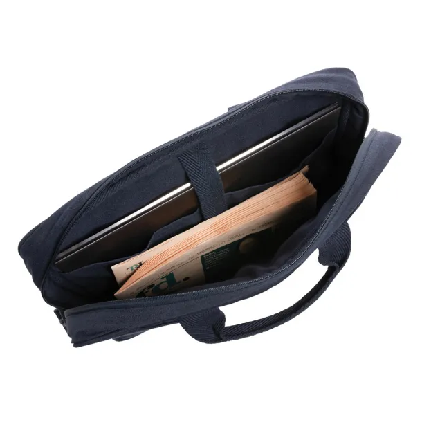  Laluka AWARE™ torba za 15,4" laptop od recikliranog pamuka - XD Collection navy 