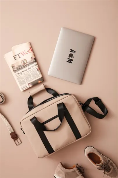  VINGA Baltimore Computer Bag - Vinga greige