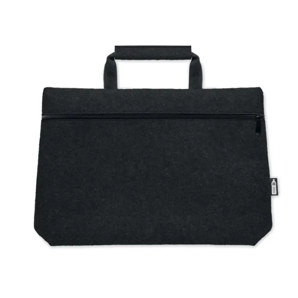 TAPLA Torba od RPET filca za 15" laptop Crna