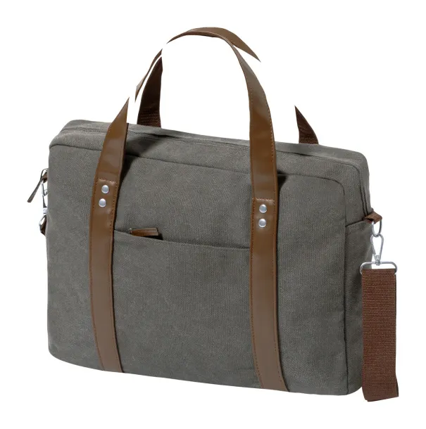 Tramez document bag Dark grey