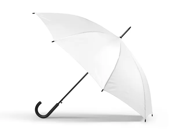 ZEUS umbrella with automatic opening - CASTELLI White