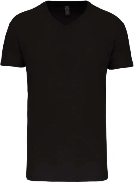  MEN'S BIO150 V-NECK T-SHIRT - 145 g/m² - Kariban Black