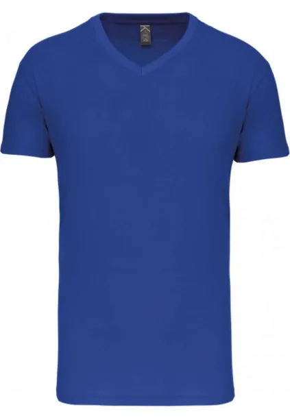  MEN'S BIO150 V-NECK T-SHIRT - 145 g/m² - Kariban Light Royal Blue