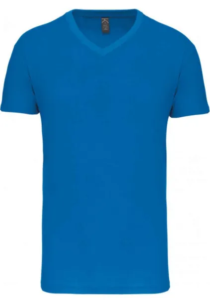  MEN'S BIO150 V-NECK T-SHIRT - 145 g/m² - Kariban Tropical Blue