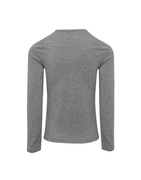  WOMEN'S LONG JOHN ROLL SLEEVE TEE - Premier Grey Marl
