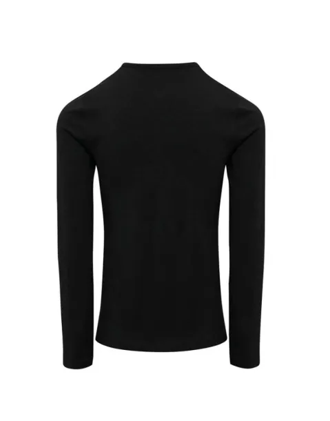  WOMEN'S LONG JOHN ROLL SLEEVE TEE - Premier Black