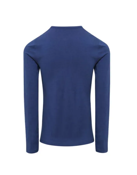  WOMEN'S LONG JOHN ROLL SLEEVE TEE - Premier Oxford Navy