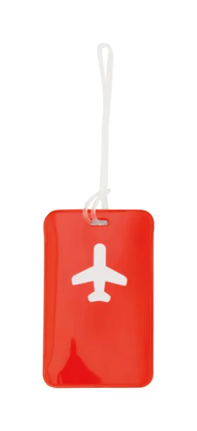 Denver luggage tag Red