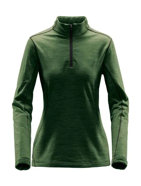  Women's Base Thermal 1/4 Zip - Stormtech Earth Green