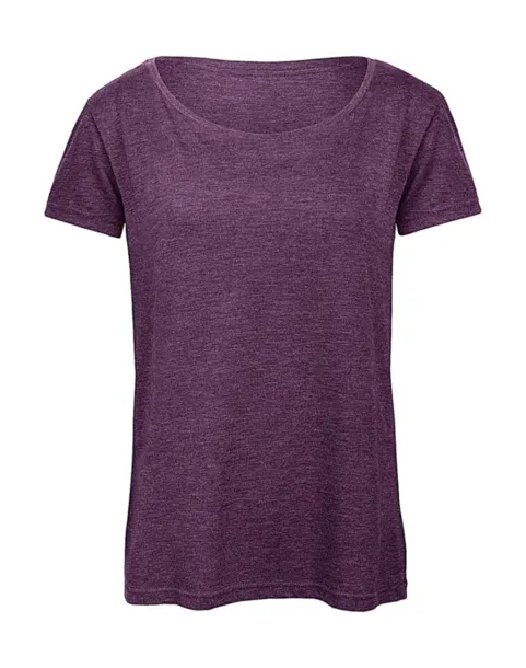  Ženska majica kratkih rukava, 130 g/m² - B&C Heather Purple