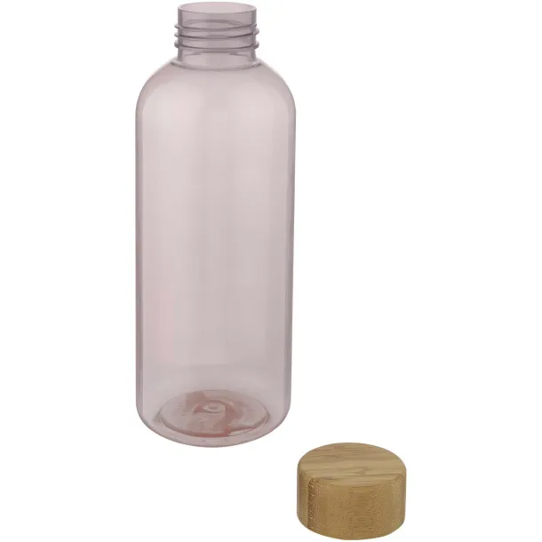 Ziggs 650 ml recycled plastic sports bottle Transparent pink