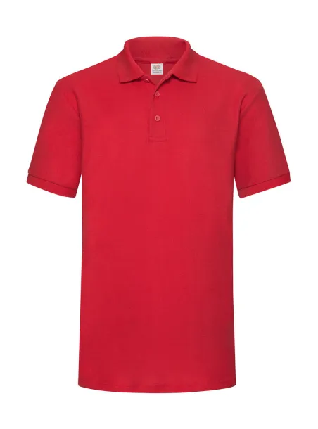  Polo majica od poliestera i pamuka, 230 g/m² - Fruit of the Loom Crvena