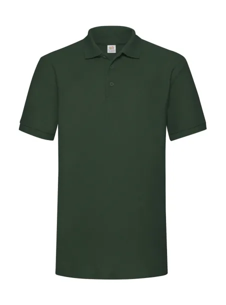  Heavyweight 65/35 Polo - Fruit of the Loom Bottle Green