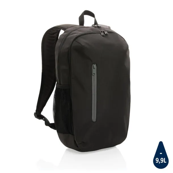  Impact AWARE™ 300D RPET casual backpack - XD Collection Black Cool Grey 9