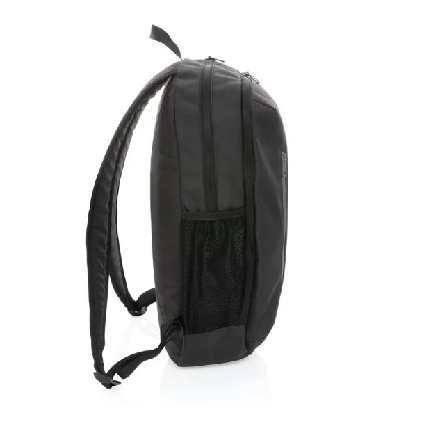  Impact AWARE™ ležerni ruksak 300D RPET, 15" - XD Collection Crna Cool Grey 9