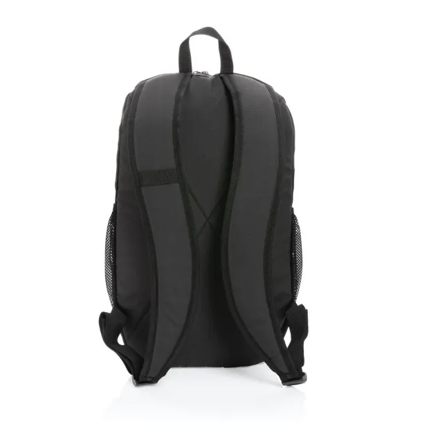  Impact AWARE™ ležerni ruksak 300D RPET, 15" - XD Collection Crna Cool Grey 9