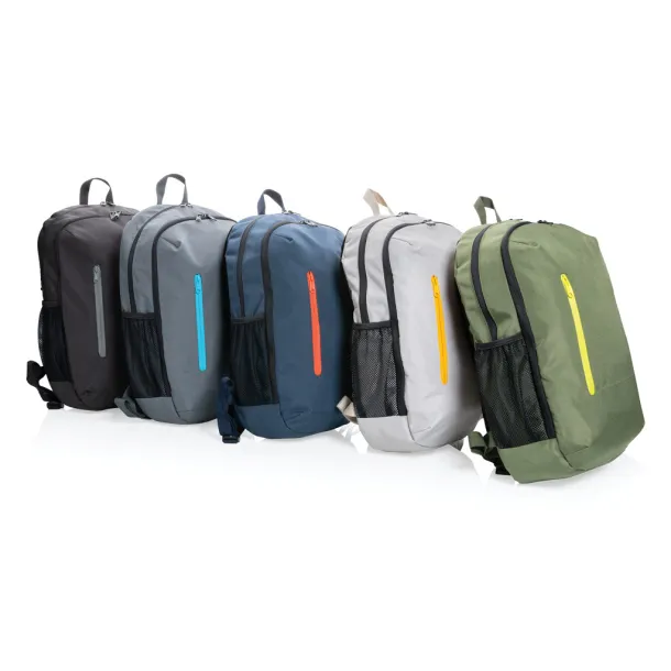  Impact AWARE™ ležerni ruksak 300D RPET, 15" - XD Collection Crna Cool Grey 9