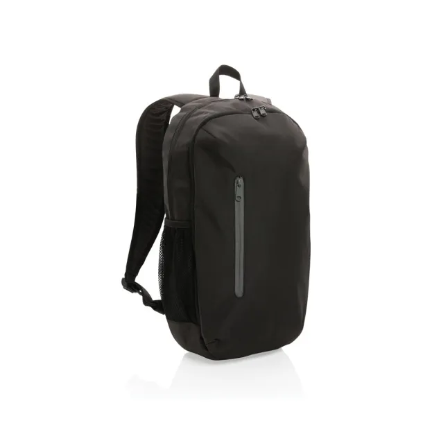  Impact AWARE™ ležerni ruksak 300D RPET, 15" - XD Collection Crna Cool Grey 9