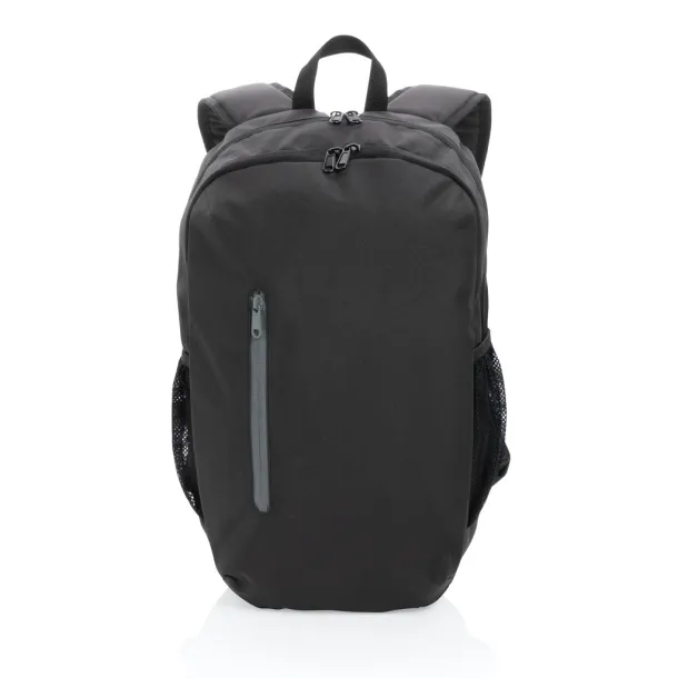  Impact AWARE™ ležerni ruksak 300D RPET, 15" - XD Collection Crna Cool Grey 9