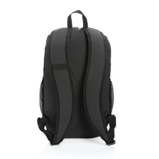  Impact AWARE™ ležerni ruksak 300D RPET, 15" - XD Collection Crna Cool Grey 9