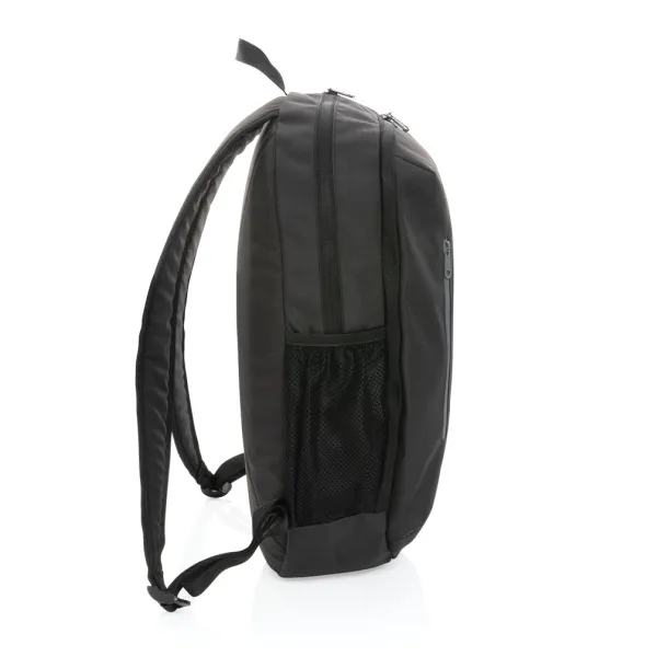  Impact AWARE™ ležerni ruksak 300D RPET, 15" - XD Collection Crna Cool Grey 9