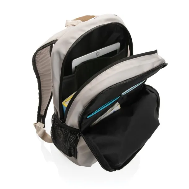  Impact AWARE™ ležerni ruksak 300D RPET, 15" - XD Collection Bijela 137