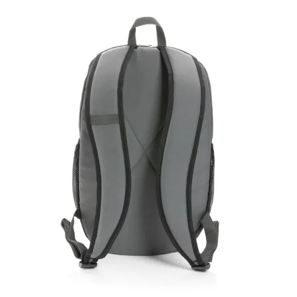  Impact AWARE™ ležerni ruksak 300D RPET, 15" - XD Collection Siva Tirkizna