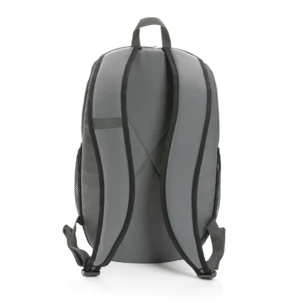  Impact AWARE™ ležerni ruksak 300D RPET, 15" - XD Collection Siva Tirkizna