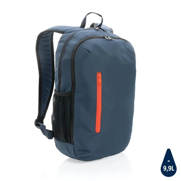  Impact AWARE™ 300D RPET casual backpack - XD Collection Navy Blue 15-1456TN