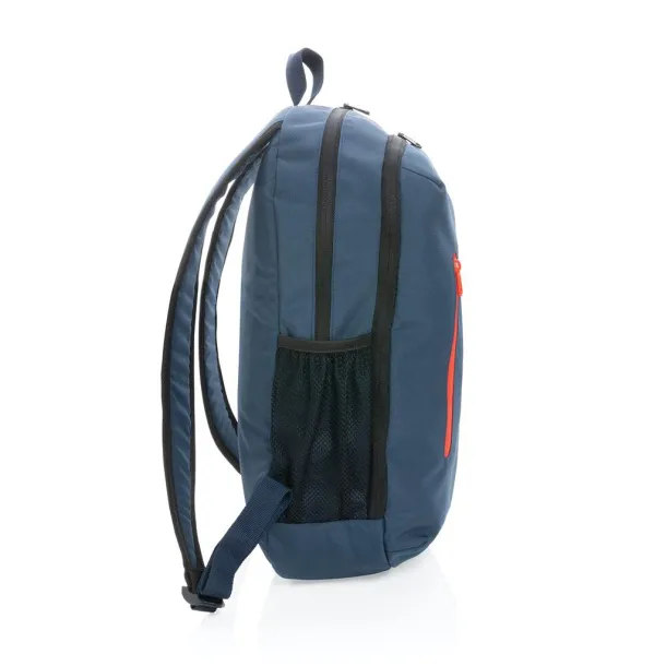  Impact AWARE™ 300D RPET casual backpack - XD Collection Navy Blue 15-1456TN